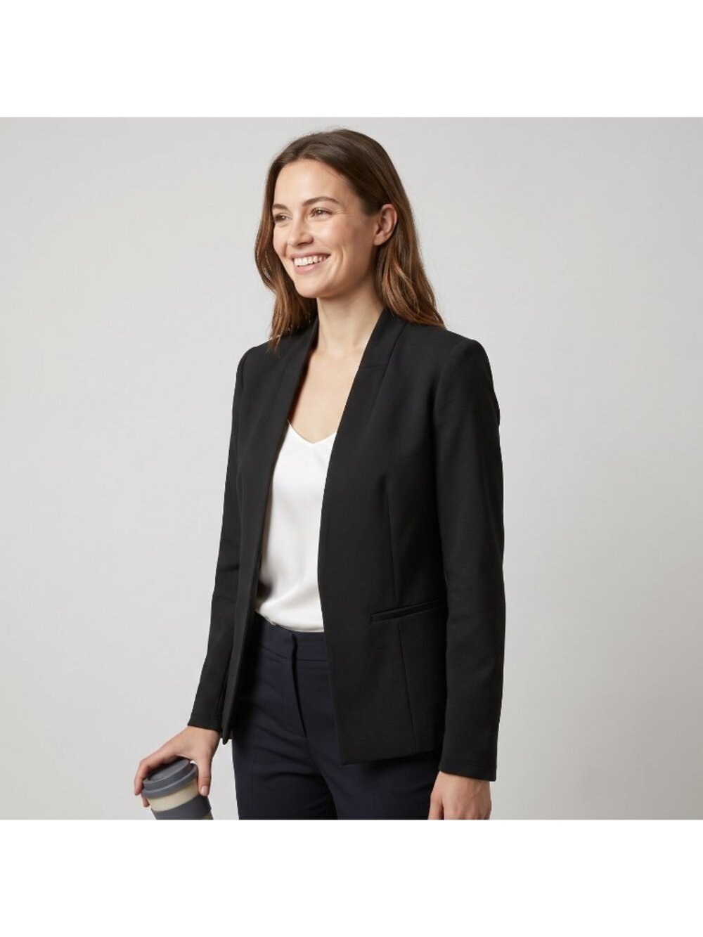 Express Women's Open Front Blazer Jacket in Black Color and size XS